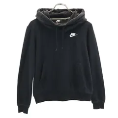 ナイキ 長袖 スウェットパーカー S ブラック系 NIKE レディース 古着 【240104】