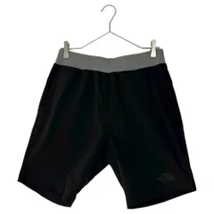 THE NORTH FACE(ノースフェイス) Men’s TRAINING RIB SHORT トレーニング リブ ショート ハーフパンツ NB91784 M ブラック×グレー