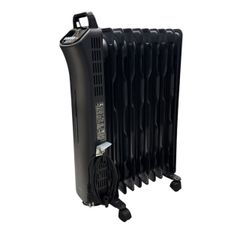 アイリスオーヤマ ウェーブ型オイルヒーター KIWHD-1210M-B ブラック