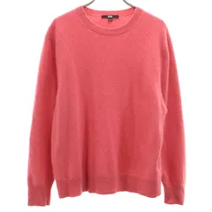 UNIQLO ユニクロ カシミヤ100% 長袖 セーター XL ピンク系 ニット レディース 古着