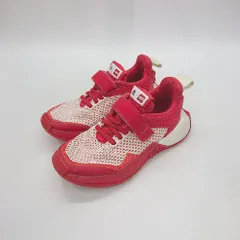 ◇ Θ adidas アディダス LEGOコラボ キッズ ローカット スニーカー シューズ サイズ180 レッド 男の子 E  【1502180039959】