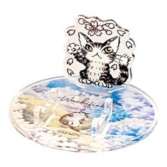 【新品】 ヌードルストッパー＋箸セット　桜 わちふぃーるど 猫のダヤン 941675 カップ麺 ラーメン うどん そば お箸 アイデアグッズ