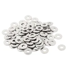 新品 uxcell 座金 平ワッシャー フラットワッシャー 304ステンレス鋼製 M3 x 8mm x 0.6mm 100個入り