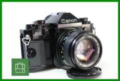 【同梱歓迎】【動作保証・点検済】良品■Canon A-1 ボディ+NEW FD 50mm F1.4■シャッター全速完動・露出計完動・鳴きなし・割れなし■2443