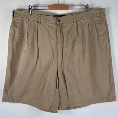 古着 90's/90年代 ポロバイラルフローレン Polo by Ralph Lauren ショートパンツ チノパン ポロチノ 大きいサイズ w44B  ベージュ系 メンズ