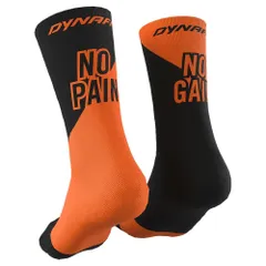 【お取り寄せ・２～４週間で発送】 ディナフィット ノー ペイン ノー ゲイン ソックス（ Shocking Orange / Black / DNA Green ） DYNAFIT No Pain No Gain socks [t]のサムネイル