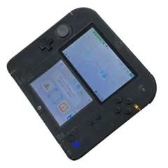186000 現状品 任天堂 ／ Nintendo ニンテンドー ニンテンドー Nintendo2DS FTR-001  クリアブラック 本体