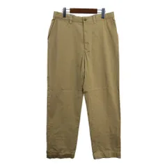 90s ラルフローレン ポロチノ ベージュ ワンタックPROSPECT 34 POLO RALPH LAUREN - 90s USA製 ポロラルフローレン 2タック