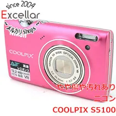 実写美⭕️【動作確認済】Nikon COOLPIX S5100 ピンク　デジカメ Amazon | Nikon デジタルカメラ COOLPIX (クールピクス) S5100