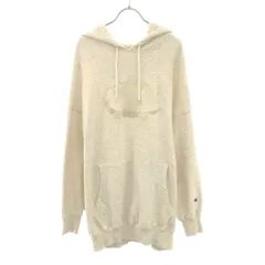 チャンピオン ×ロデオクラウンコラボ ロゴ刺繍 長袖 スウェットパーカー FREE アイボリー Champion RODEO CROWNS トレーナー レディース