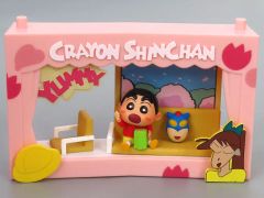 クレヨンしんちゃん ジオラマ フィギュア アニメ 映画 レア レトロ 昔 