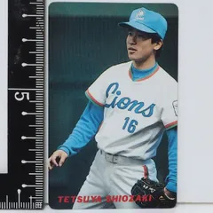 91年 カルビー プロ野球カード No.28【潮崎 哲也 投手 西武ライオンズ】平成3年 1991年 当時物 Calbeeおまけ食玩BASEBALL【中古】のサムネイル