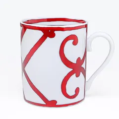 新品 エルメス ガダルキヴィール レッド 011032P1 マグカップ シングル 300ml