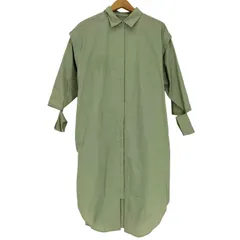 ユーズドフルギ USED古着 21SS milky matte shirt onepiece ミルキー 