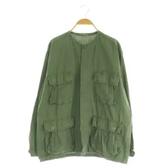 ロスコ ROTHCO ノーカラーミリタリージャケット カーキ /MY ■OS