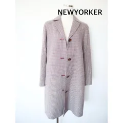 NEWYORKER   ニューヨーカー　コート　11AR   千鳥格子　裏地あり　ストレッチ素材　大人   カジュアル　送料込み　6457865のサムネイル