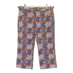 DOLCE & GABBANA ドルチェ アンド ガッバーナ SP0585/TS6AN クロップドパンツ 総柄 ネイビー系 42 [240101466152] レディースのサムネイル