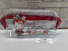 【Q2-53】△ サンリオキティ　クリアペンポーチ