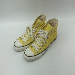 ◇ Θ CONVERSE コンバース all-star ローカット スニーカー シューズ サイズ3 1/2 イエロー レディース E  【1502180017216】