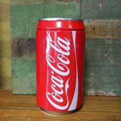 コカコーラ カン型 コインバンク COCA-COLA 貯金箱 ティンバンク