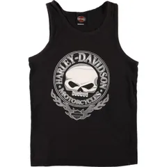 古着 ハーレーダビッドソン Harley-Davidson ドクロ柄 スカル柄 タンクトップ レディースM相当/eaa572165