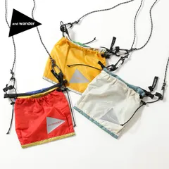 and wander CORDURA ホワイトサコッシュ F 値下げ waterproof sacoche | and wander（アンドワンダー） ｜【公式