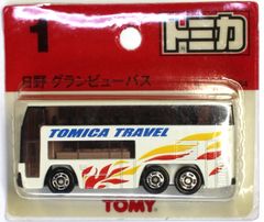 トミカ 1 日野 グランビューバス 2台（内1台日本製) - メルカリ