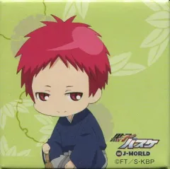 【中古】バッジ・ピンズ(キャラクター) 赤司征十郎 「黒子のバスケ 黒子の文化祭 in J-WORLD TOKYO スクエア缶バッジ 洛山高校」