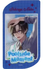 【中古】キャラカード 四季凪アキラ(等身) 「バーチャルYouTuber にじさんじ VOLTACTION×カラオケまねきねこ -Poolside Moment- ホログラム入りクリアカード」
