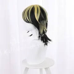 新品 コスプレウィッグ 東京卍リベンジャーズ 風 羽宮一虎 かつら WIG 耐熱 大人 cosplay ハロウィン仮装 変装 コスチューム