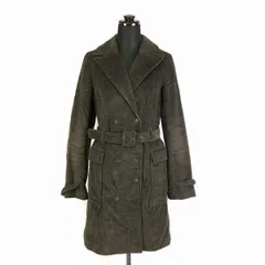 フランス製★PAUL&JOE★ベルト付き/コーデュロイコート/アウター【36/レディースS/茶】ポール&ジョー◆BF134