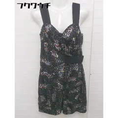 ◇ BCBGeneration BCBGMAXAZRIA 総柄 ノースリーブ 膝丈 ワンピース サイズS ブラック系 レディース 【中古】 【1106080003166】のサムネイル