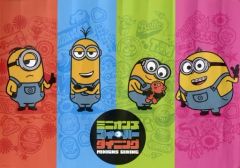 [중고] 머그컵·탕만 집합 “MINIONS FEVER DINING” 페이퍼 런천 매트 [미니언스 피버 다이닝] 방문자 특전