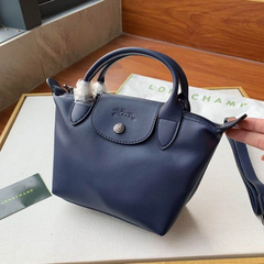 LONGCHAMP ロンシャン プリアージュ XS 2WAY ハンドバッグ レディース ネイビー