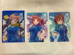 五等分の花嫁ff Five AirLine ブラインドコレクションシート 全5種セット 一花 二乃 三玖 四葉 五月