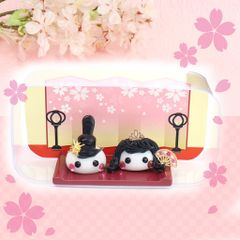 お内裏様ほっぺちゃんとお雛様ほっぺちゃん／デカ／オブジェ