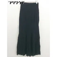 ◇ FREE'S MART フリーズマート ロング タイト ニット スカート サイズFR ブラック レディース  【1109220005327】