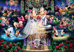 テンヨー(Tenyo) 2000ピース ジグソーパズル ディズニー 永遠の誓い~ウェディングドリーム~ぎゅっとシリーズ(51x73.5cm) [永遠の誓い ウェディングドリーム] [51x73.5cm] [2000ピース]