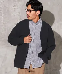 新品 未使用 JIGGYS SHOP(ジギーズショップ)ワッフルガウンカーディガン 217885 ブラックのサムネイル