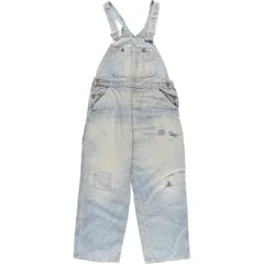 古着 80年代 リー Lee ヒッコリーストライプ オーバーオール USA製 メンズw34相当 ヴィンテージ/eaa522861