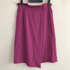 STOR STOR　ストールストール　ベルト付きスカート　ピンク系　13