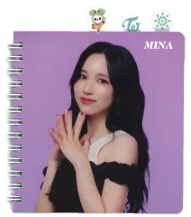 【中古】ノート・メモ帳 ミナ インデックスミニノート 「TWICEくじ 2024」 C賞