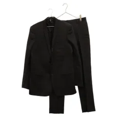 Dior HOMME (ディオールオム) 11AW ウール セットアップスーツ 133C724A1818 2Bテーラードジャケット スラックスパンツ ブラックのサムネイル