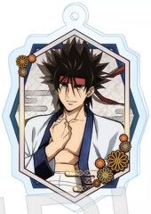 【中古】キーホルダー 相楽左之助 「るろうに剣心 -明治剣客浪漫譚- 名台詞トレーディングアクリルキーチェーン」