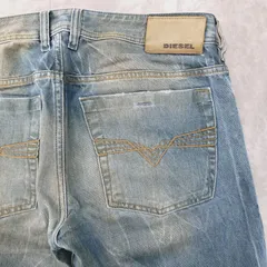 DIESEL　ZATHAN　W32 L32　デニムパンツ　イタリア製　コットン100%　ディーゼル　ザッタンのサムネイル
