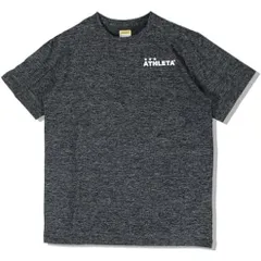 アスレタ(ATHLETA) ロゴ プラクティスTシャツ 18016 Lサイズ 杢チャコール