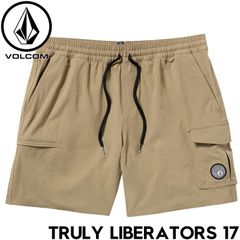 ボードショーツ サーフパンツ ハイブリッドショーツ VOLCOM ボルコム TRULY LIBERATORS 17 A2522400 KHAKI 日本代理店正規品