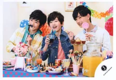 なにわ男子 16年春休みスペシャル show 長尾謙杜/道枝駿佑/高橋恭平 公式写真 *1枚