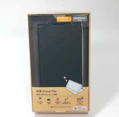 手帳型合成皮革スマホケース Google Pixel 5a /ブラック Stand Flip◆未使用・未開封