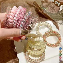 グラデーション スプリング ヘアゴム セット   vii3x241296